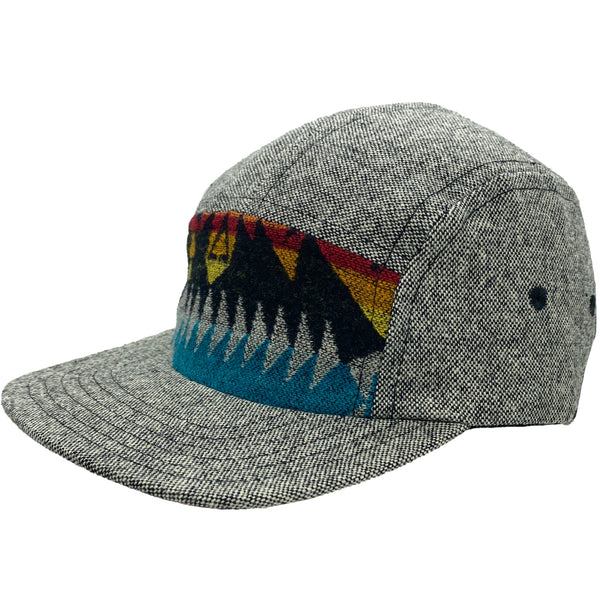 Wool Five Panel Camp Cap