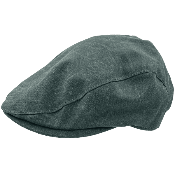 Waxed flat cap hotsell