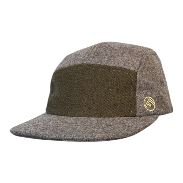 PNW Wool Five Panel Camp Cap