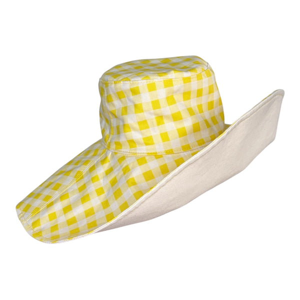 Reversible Wide Brim Resort Hat