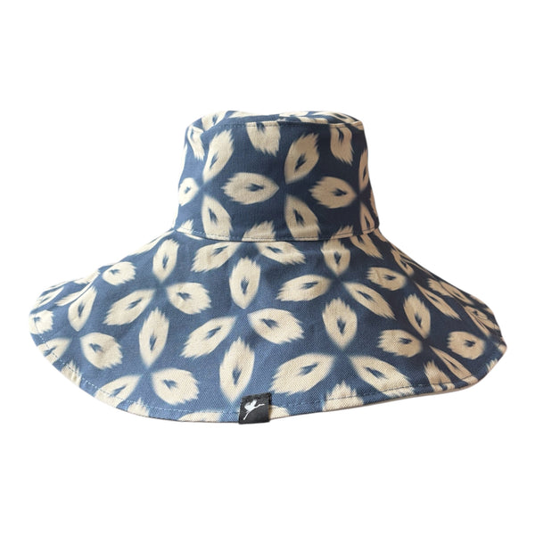Reversible Wide Brim Resort Hat