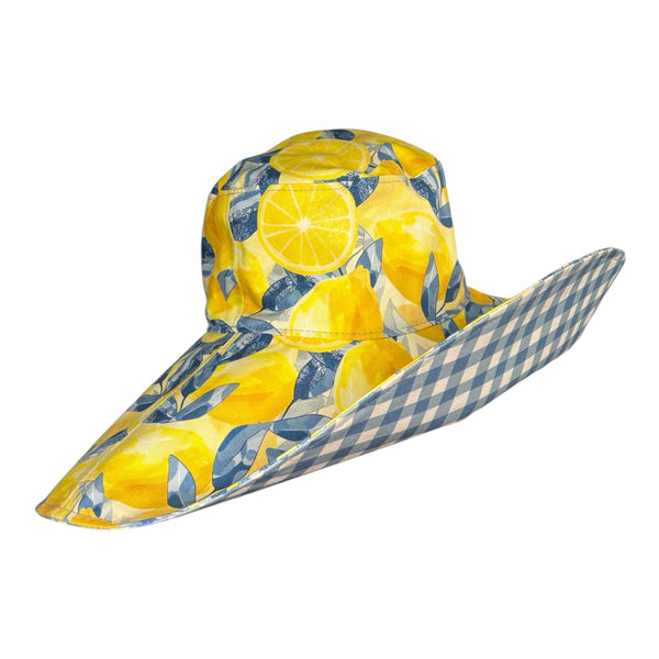 Reversible Wide Brim Resort Hat