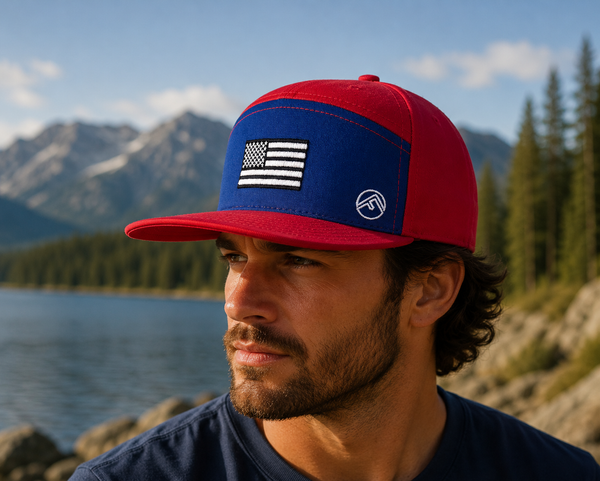 Flipside Highline USA Flag Hat