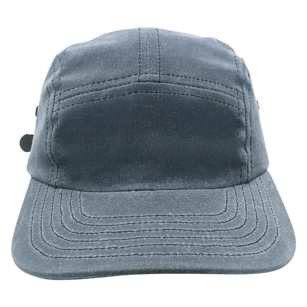 Waxed Five Panel Camp Cap