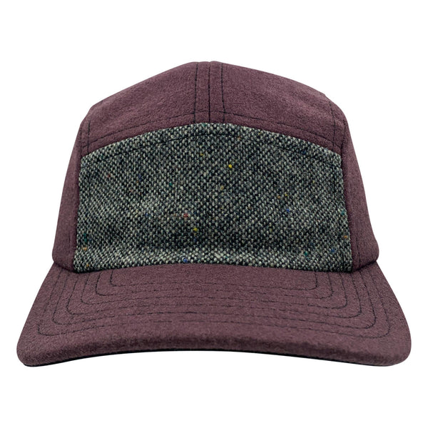 Wool Five Panel Camp Cap