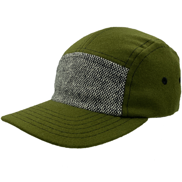 Wool Five Panel Camp Cap