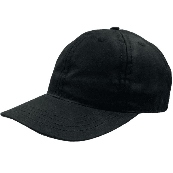 Black waxed deals hat